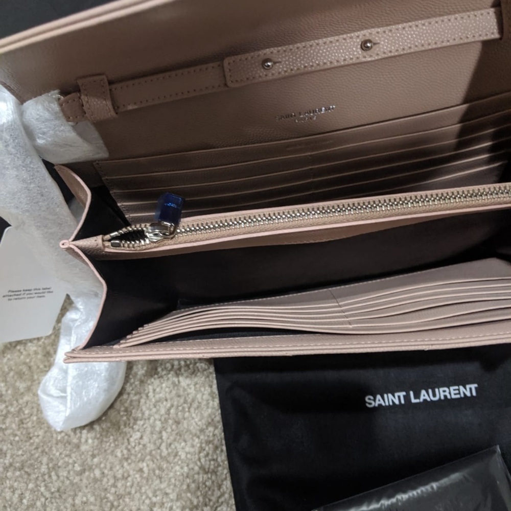 NEW SAINT LAURENT Monogram Medium chain wallet - Picture 5 of 7